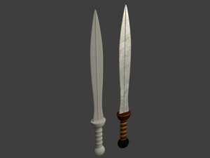 roman sword 3Dモデル