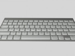apple wireless keyboard 3D Model