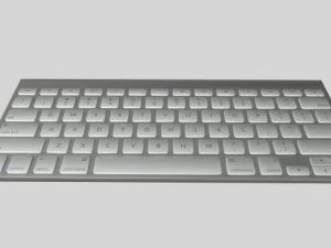 apple wireless keyboard 3D Model