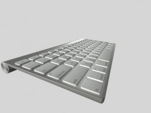 apple wireless keyboard 3D Model