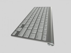 apple wireless keyboard 3D Model
