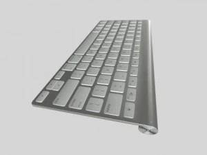 apple wireless keyboard 3D Model