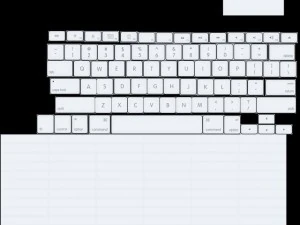 apple wireless keyboard 3D Model