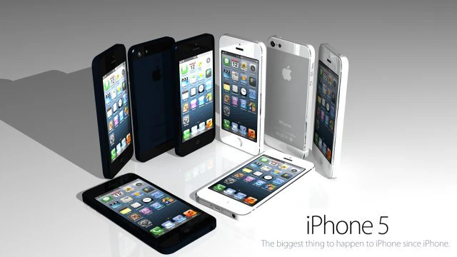 iphone5 Modelo 3D .c4d .max .obj .3ds .fbx .stl .blend