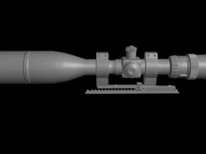 sniper scope Model 3D
