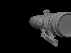 sniper scope Model 3D