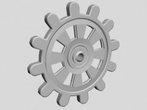 cogs merchanism Model 3D