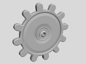 cogs merchanism Model 3D