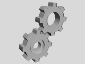 cogs merchanism 3D Model
