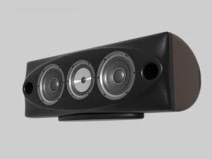 pioneer s7exw 3way centre speaker 3D Model