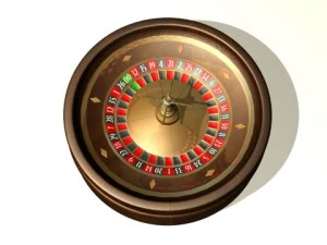 roulette wheel 3D Model