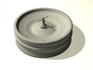 roulette wheel Modelo 3D