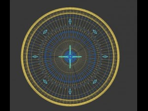 roulette wheel 3D Model