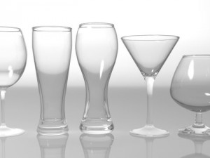 glass pack collection 01 3D Model