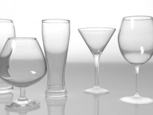 glass pack collection 01 3D Model