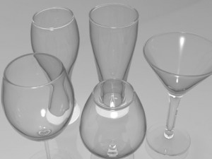 glass pack collection 01 3D Модель