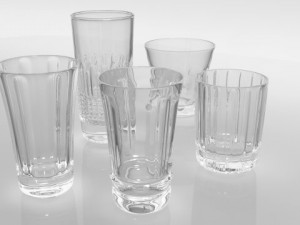 glass pack collection 03 Modèle 3D