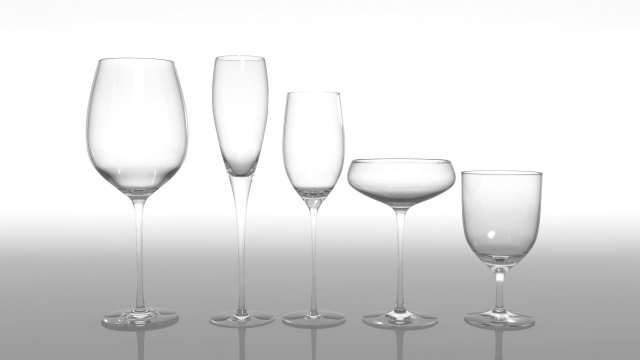glass pack collection 04 3D-Modell .c4d .max .obj .3ds .fbx .stl .blend 