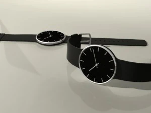 arne jacobsen roman arm watch 3D Model