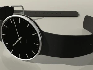 arne jacobsen roman arm watch 3D Model