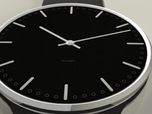 arne jacobsen roman arm watch 3D-Modell