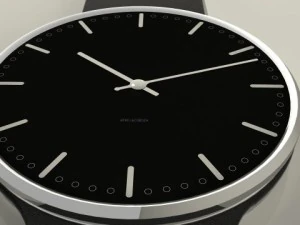 arne jacobsen roman arm watch 3D Model