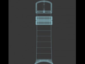 arne jacobsen roman arm watch 3D-Modell