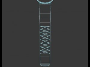 arne jacobsen roman arm watch 3D Model