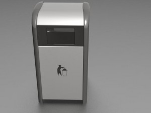 trash bin Modèle 3D