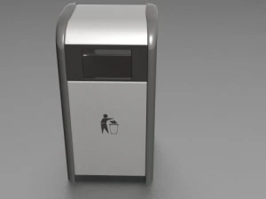 trash bin 3D Model