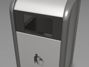 trash bin Modèle 3D