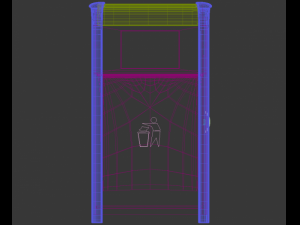 trash bin Modèle 3D