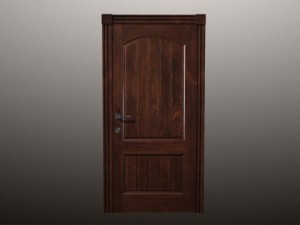 wood door 04 3D 模型