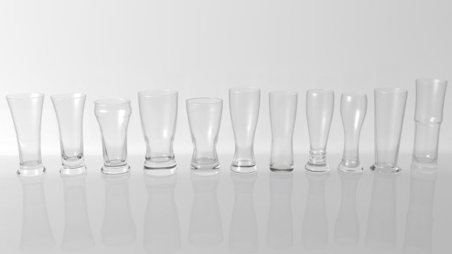 glass pack collection 06 3D मॉडल .c4d .max .obj .3ds .fbx .stl .blend 