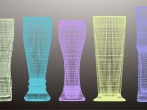 glass pack collection 06 3D मॉडल