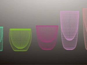glass pack collection 07 3D Model