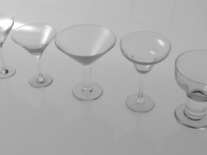 glass pack collection 08 Modèle 3D