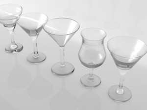 glass pack collection 09 3D Модель