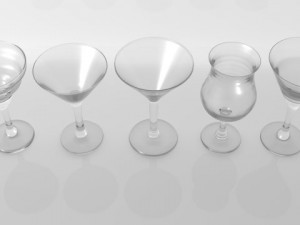 glass pack collection 09 3D Модель