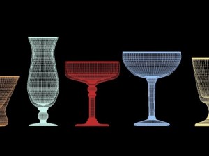 glass pack collection 10 3D Модель