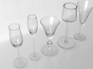glass pack collection 11 3D Model