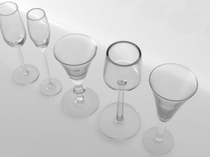 glass pack collection 11 3D Model