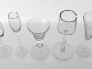 glass pack collection 11 3D Model