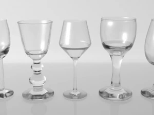 glass pack collection 12 3D Model