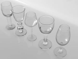 glass pack collection 12 3D Model