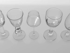glass pack collection 12 3D Model