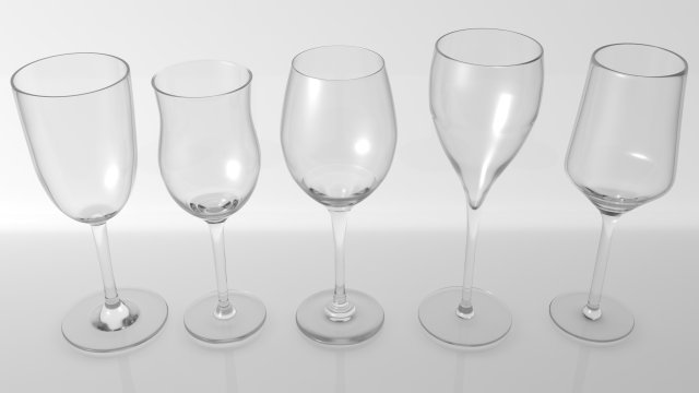 glass pack collection 15 Model 3D .c4d .max .obj .3ds .fbx .stl .blend 