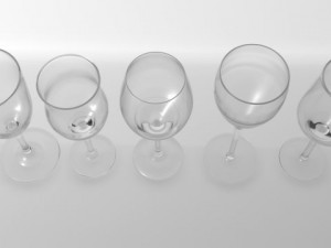 glass pack collection 15 Model 3D