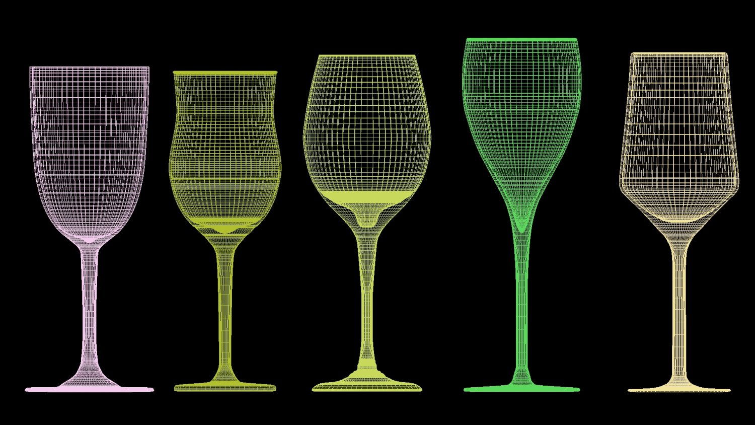 3d модели стекла