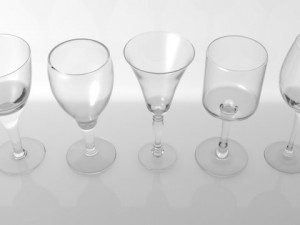 glass pack collection 16 3D Model